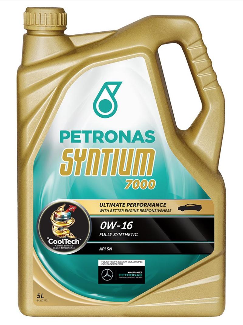 Petronas Syntium 7000 0w16 Fully Syn Oil - 5ltr
